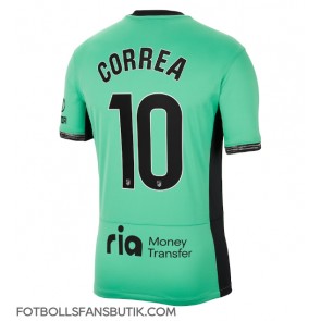 Atletico Madrid Angel Correa #10 Replika Tredje Tröja 2023-24 Kortärmad